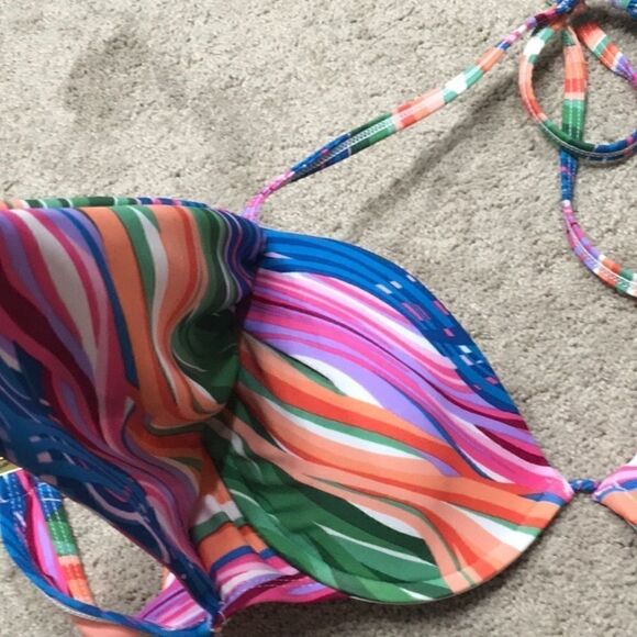URBAN SEA multi colored wrap bikini. - Picture 6 of 9